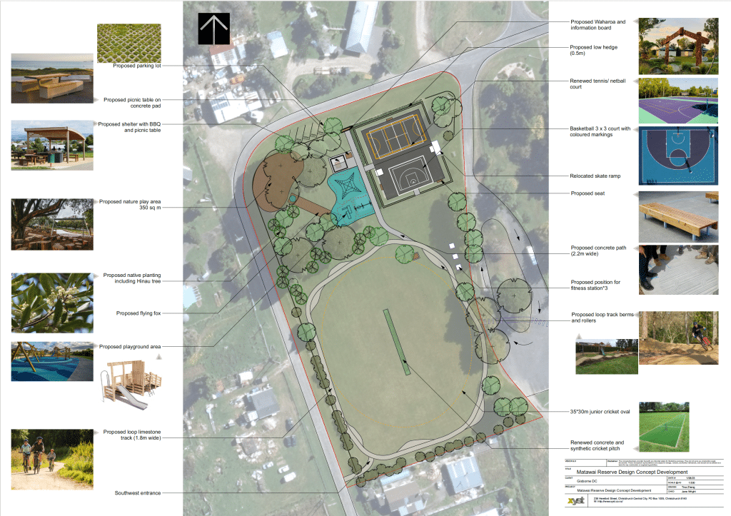 Matawai Reserve Concept Plan Development